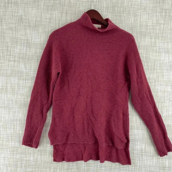 Benedetta B sweater Womens L red turtle neck 3587 - Picture 1 of 7